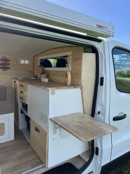 Fiat Talento L2H1 10 amenagement van amenage bretagne dinard rennes saint malo dinan vanlife vannes quimper nantes brest caen 10